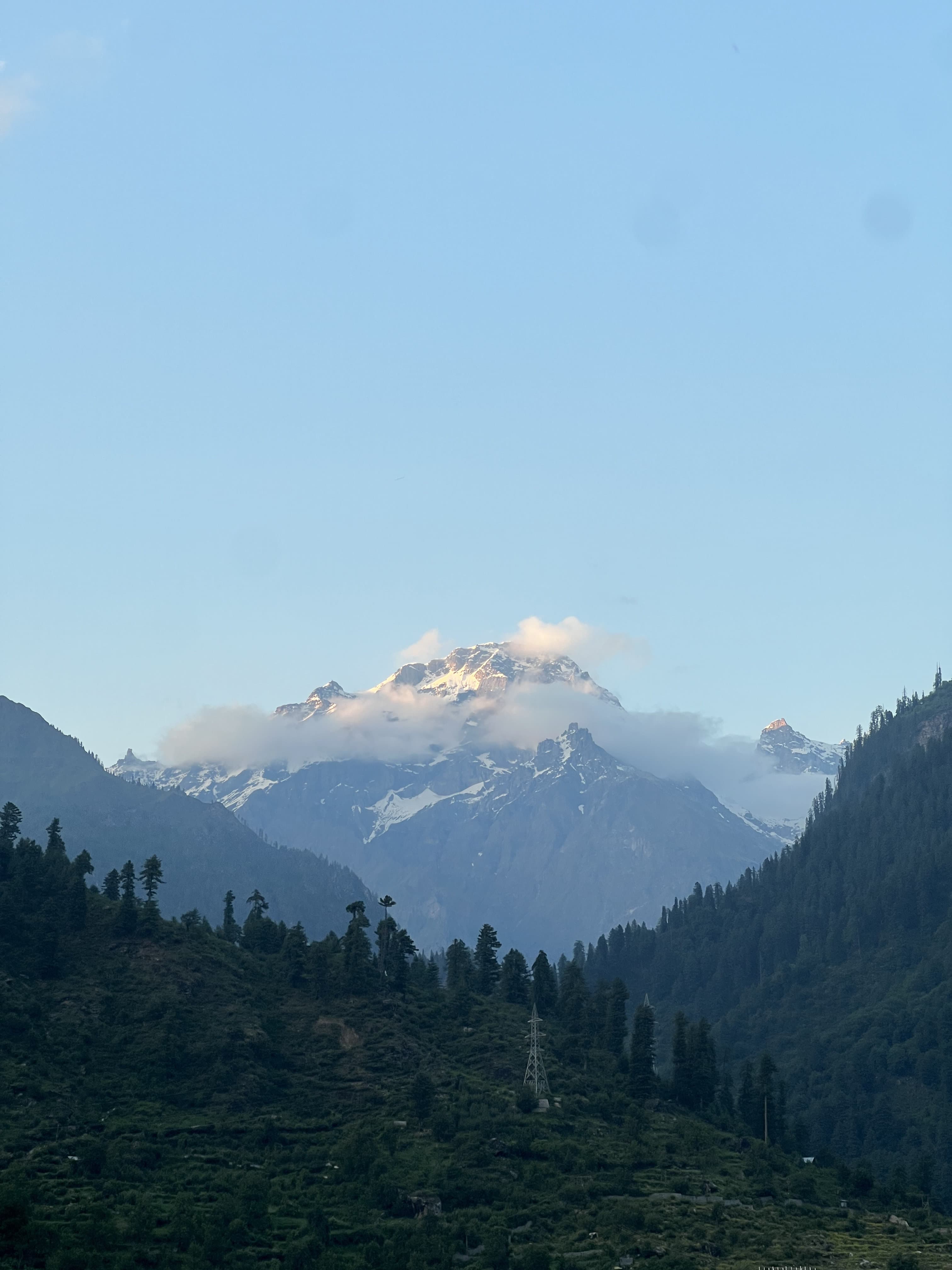 Mountain Peak at Dawn