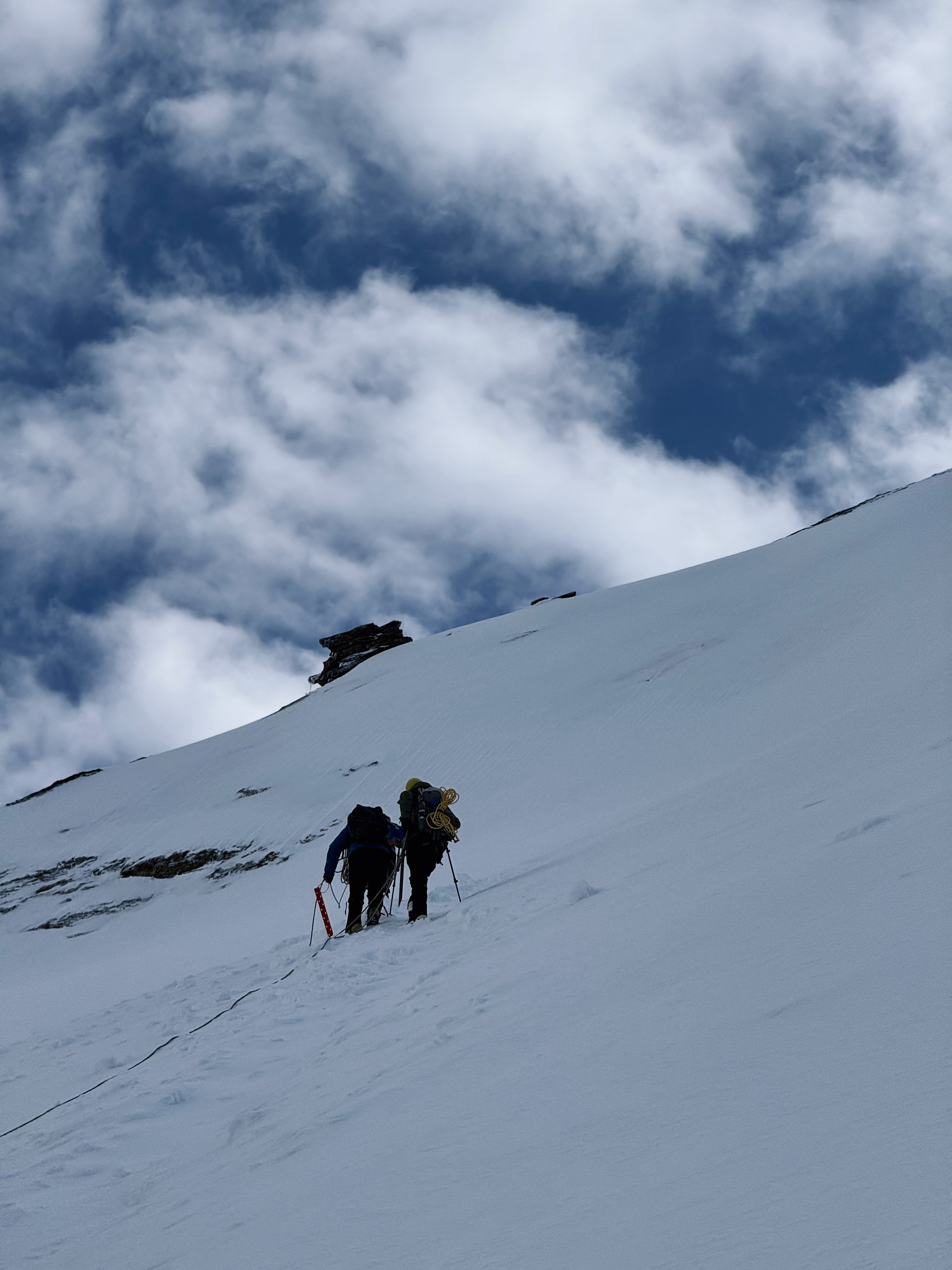 Steep Alpine Ascent