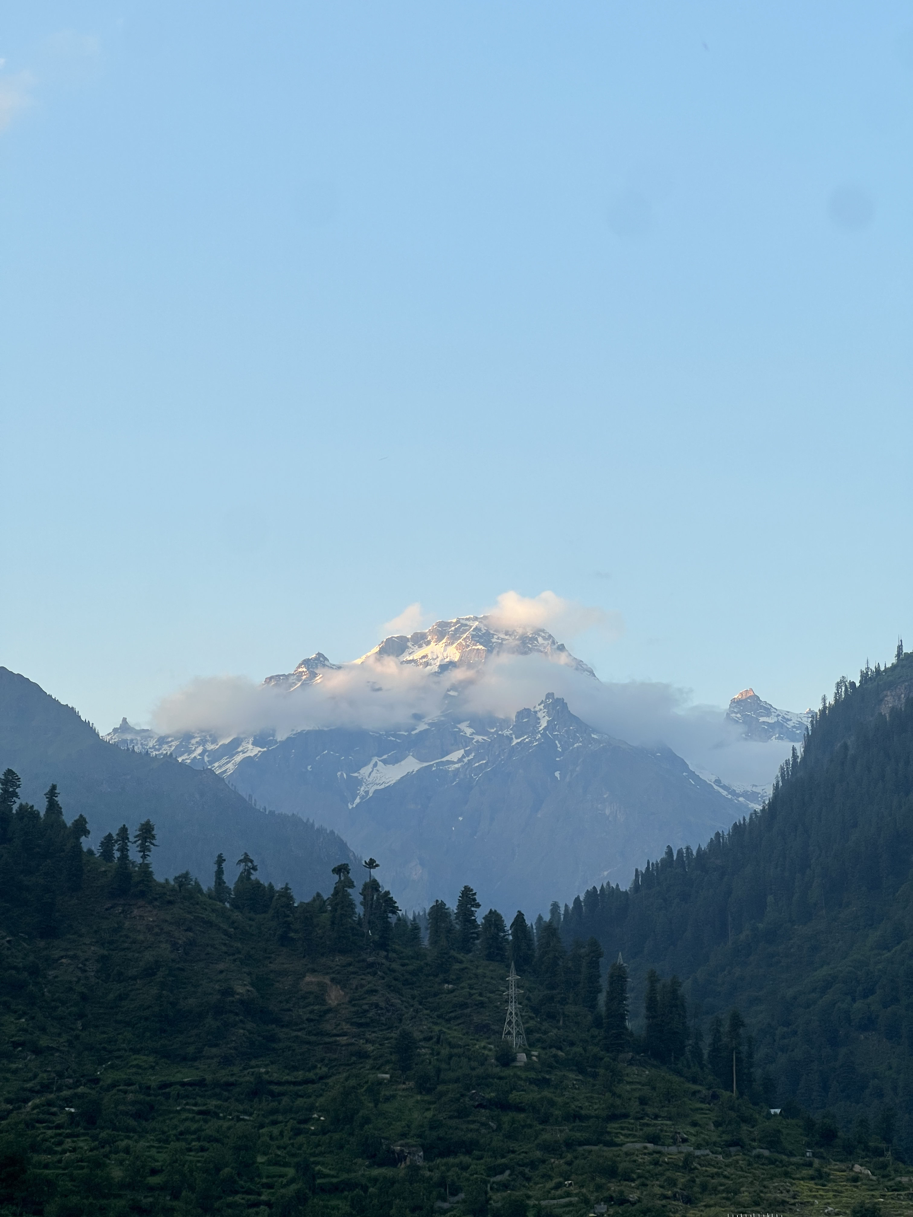 Mountain Peak at Dawn
